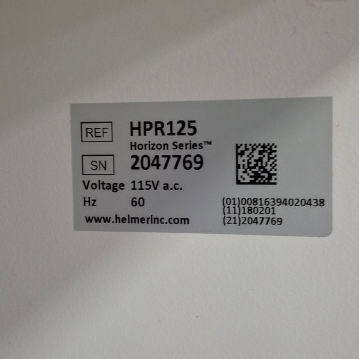 Helmer Inc HPR125 Pharmacy Refrigerator
