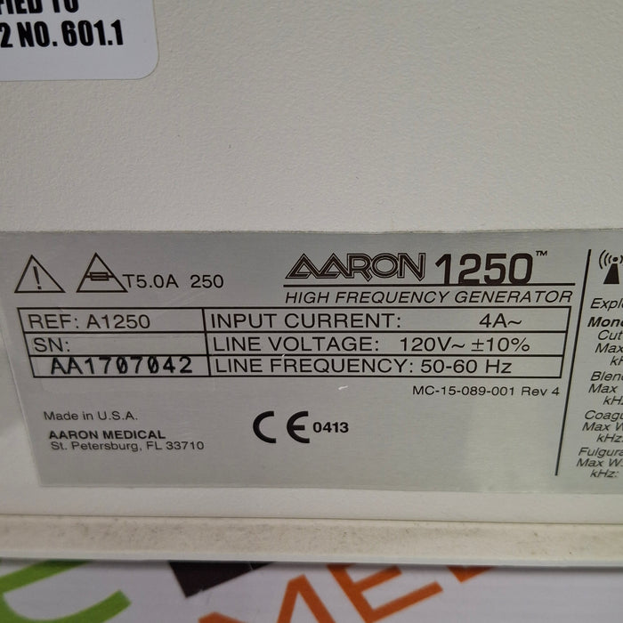 Bovie Aaron 1250 Electrosurgical Unit