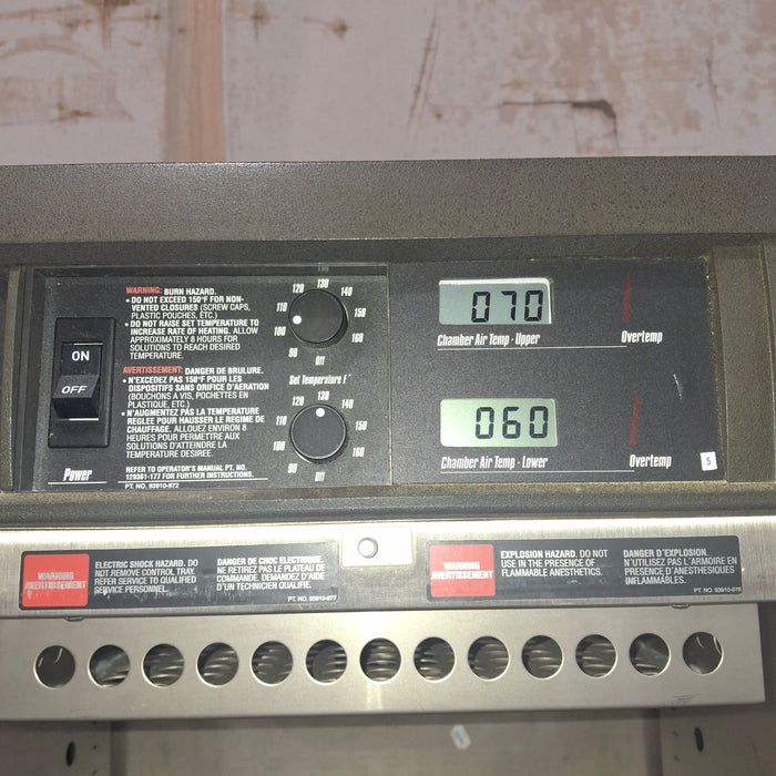 Steris QDJ04 Dual Compartment Warming Cabinet