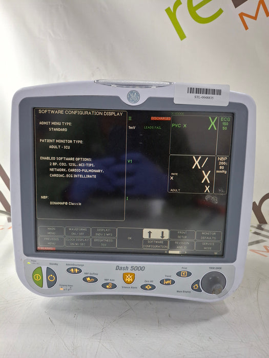 GE Healthcare GE Healthcare Dash 5000 - Masimo SpO2 Patient Monitor Patient Monitors reLink Online