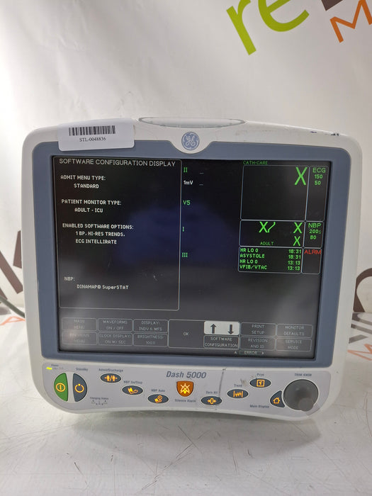 GE Healthcare GE Healthcare Dash 5000 - Masimo SpO2 Patient Monitor Patient Monitors reLink Online