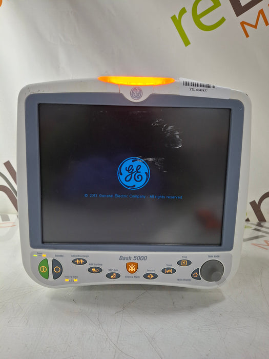 GE Healthcare Dash 5000 - Masimo SpO2 Patient Monitor