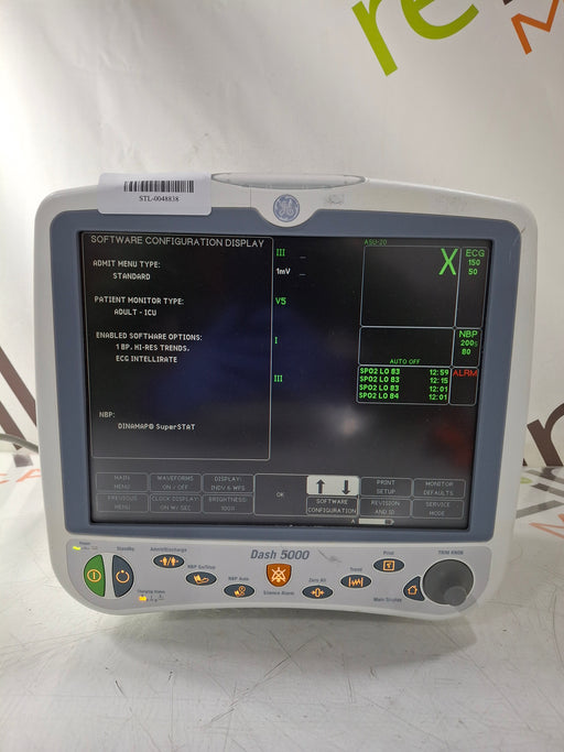GE Healthcare GE Healthcare Dash 5000 - Masimo SpO2 Patient Monitor Patient Monitors reLink Online