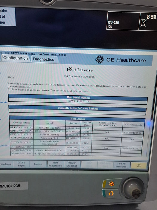 GE Healthcare GE Healthcare Carescape B650 Critical Care Patient Monitor Patient Monitors reLink Online