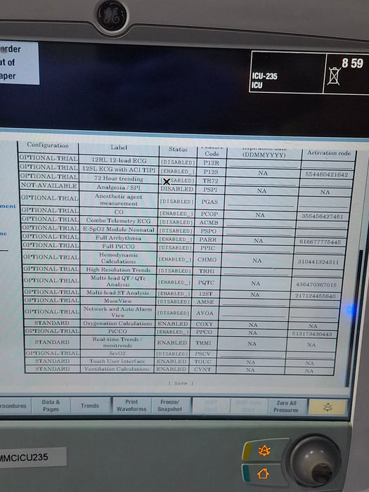 GE Healthcare GE Healthcare Carescape B650 Critical Care Patient Monitor Patient Monitors reLink Online