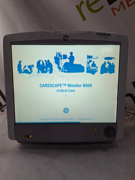 GE Healthcare GE Healthcare Carescape B650 Critical Care Patient Monitor Patient Monitors reLink Online