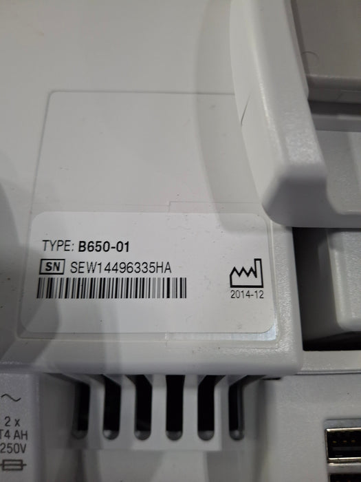 GE Healthcare Carescape B650 Critical Care Patient Monitor