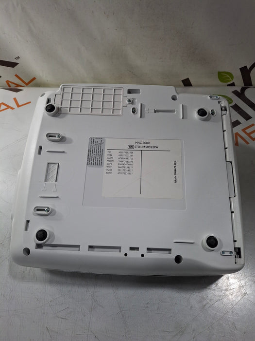 GE Healthcare MAC 2000 ECG