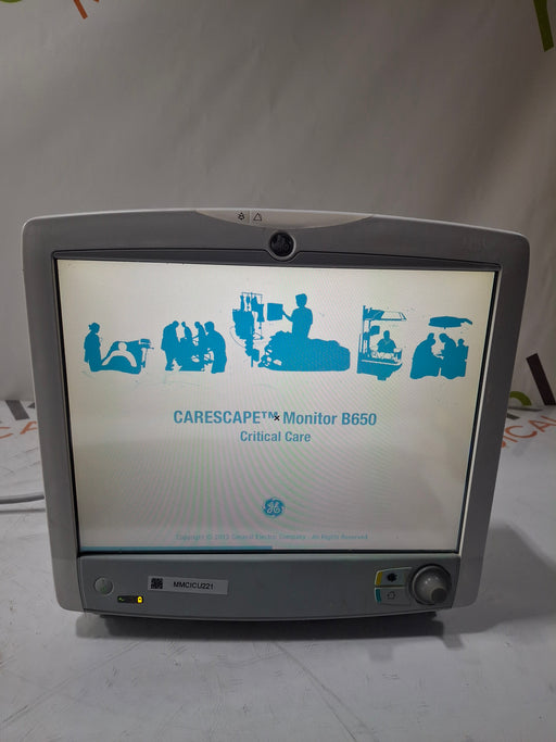 GE Healthcare GE Healthcare Carescape B650 Critical Care Patient Monitor Patient Monitors reLink Online