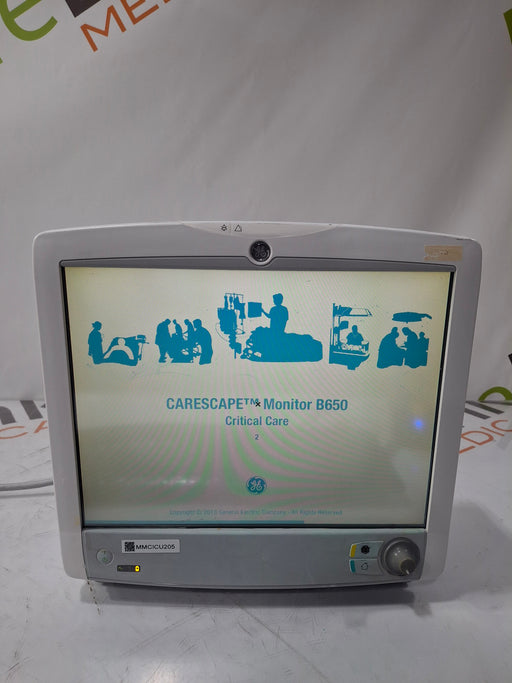 GE Healthcare GE Healthcare Carescape B650 Critical Care Patient Monitor Patient Monitors reLink Online