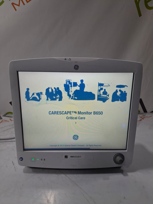 GE Healthcare GE Healthcare Carescape B650 Critical Care Patient Monitor Patient Monitors reLink Online