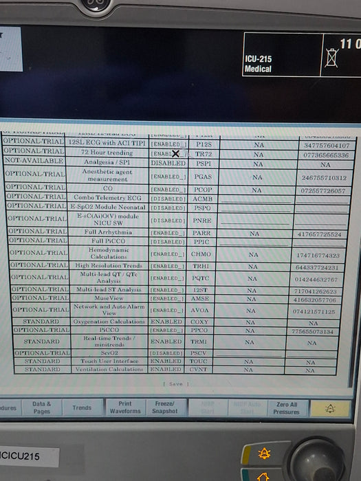 GE Healthcare Carescape B650 Critical Care Patient Monitor