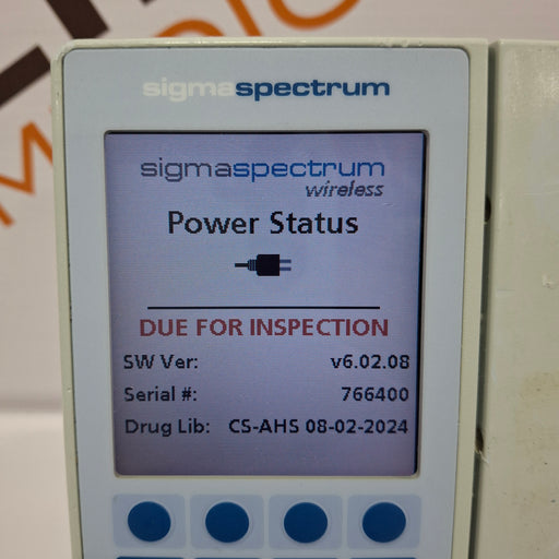 Baxter Baxter Sigma Spectrum 6.02.08 without Battery Infusion Pump Infusion Pump reLink Online