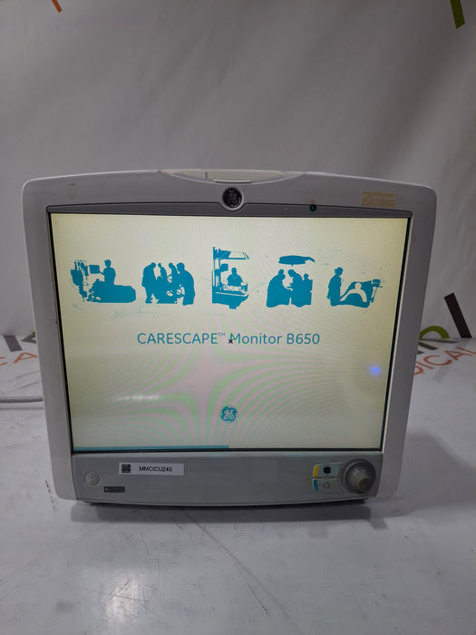 GE Healthcare Carescape B650 Patient Monitor