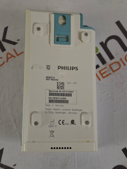 Philips M3001A-A01 Fast SpO2, NIBP, ECG MMS Module
