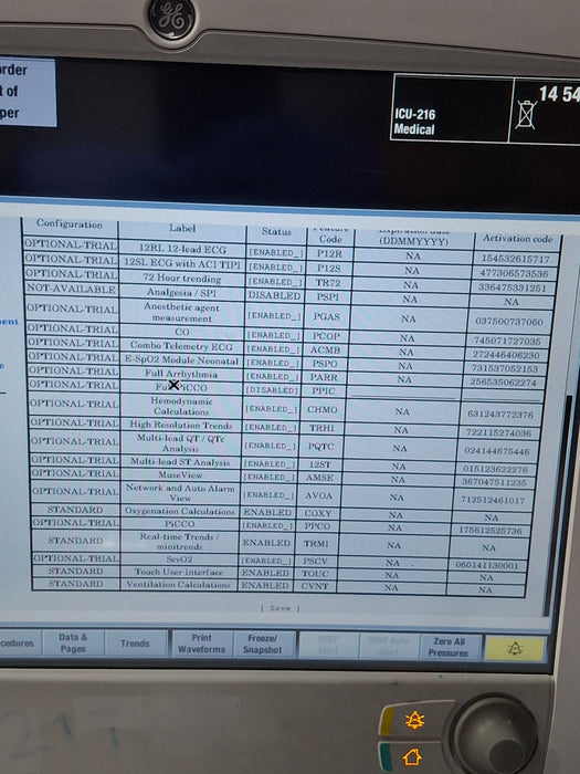 GE Healthcare GE Healthcare Carescape B650 Critical Care Patient Monitor Patient Monitors reLink Online