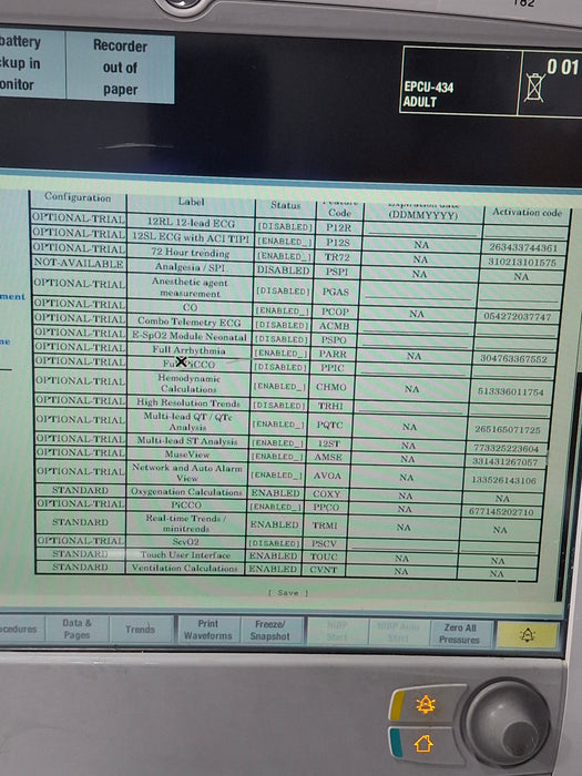 GE Healthcare GE Healthcare Carescape B650 Critical Care Patient Monitor Patient Monitors reLink Online