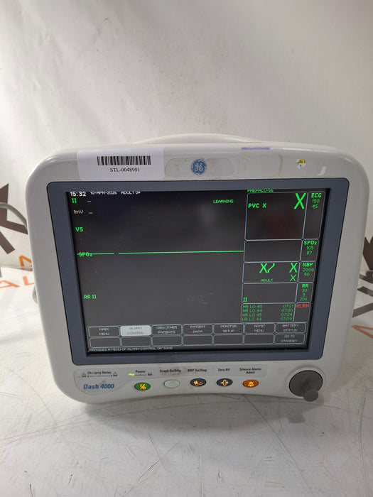 GE Healthcare GE Healthcare Dash 4000 - GE/Nellcor SpO2 Patient Monitor Patient Monitors reLink Online
