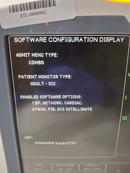 GE Healthcare Dash 5000 - Masimo SpO2 Patient Monitor