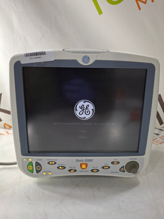 GE Healthcare Dash 5000 - Masimo SpO2 Patient Monitor