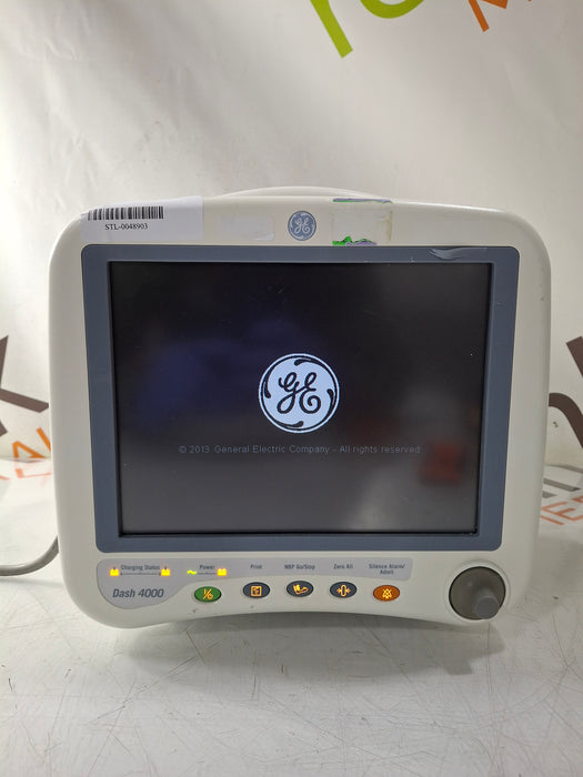 GE Healthcare Dash 4000 - GE/Nellcor SpO2 Patient Monitor