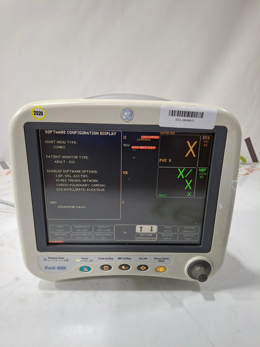 GE Healthcare GE Healthcare Dash 4000 - Masimo SpO2 Patient Monitor Patient Monitors reLink Online