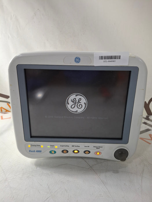 GE Healthcare Dash 4000 - GE/Nellcor SpO2 Patient Monitor