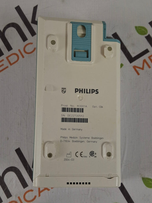 Philips M3001A-C06 Fast SpO2, NIBP, ECG, Temp, IBP MMS Module