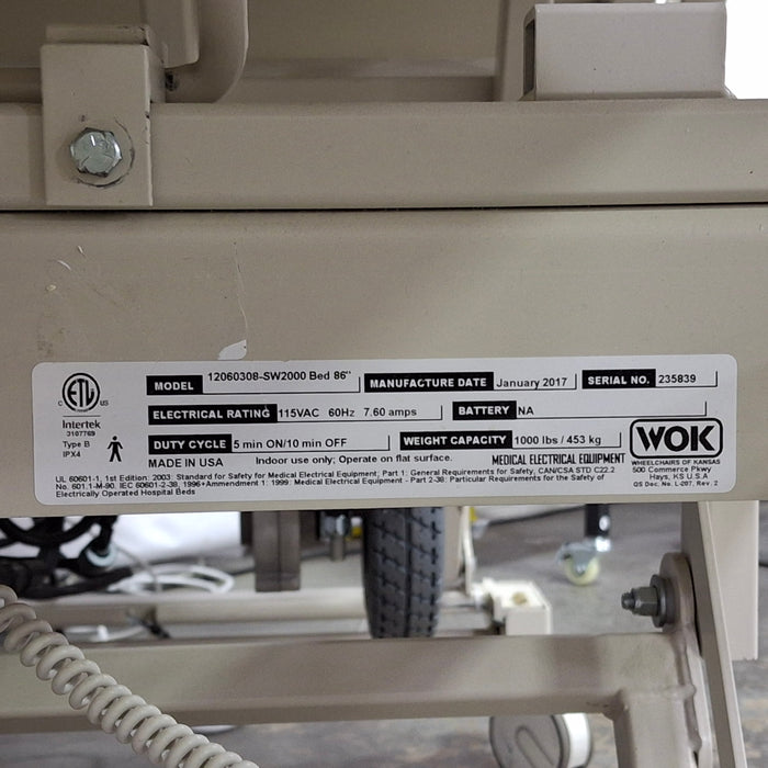 SizeWise Platform 2 Bariatric Bed