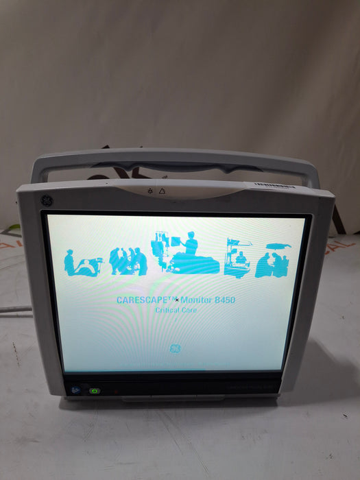 GE Healthcare Carescape B450 Critical Care Patient Monitor