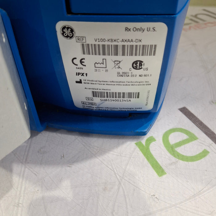 GE Healthcare Dinamap V100 - NIBP, SpO2, Temp Vital Signs Monitor
