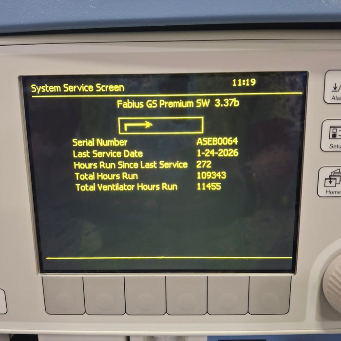 Draeger Medical Draeger Medical Fabius GS Premium Anesthesia Machine Anesthesia reLink Online