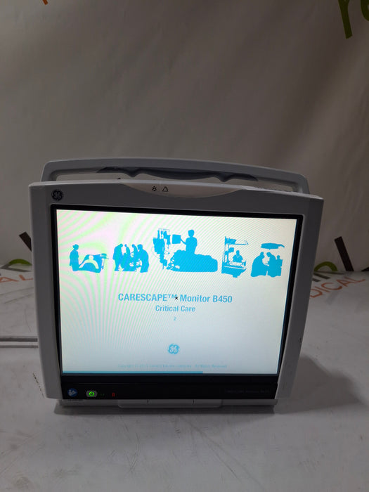 GE Healthcare Carescape B450 Critical Care Patient Monitor