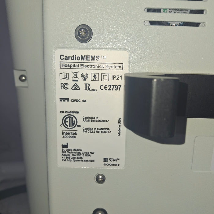 St. Jude Medical, Inc. CardioMEMS CM3000 Patient Monitoring System