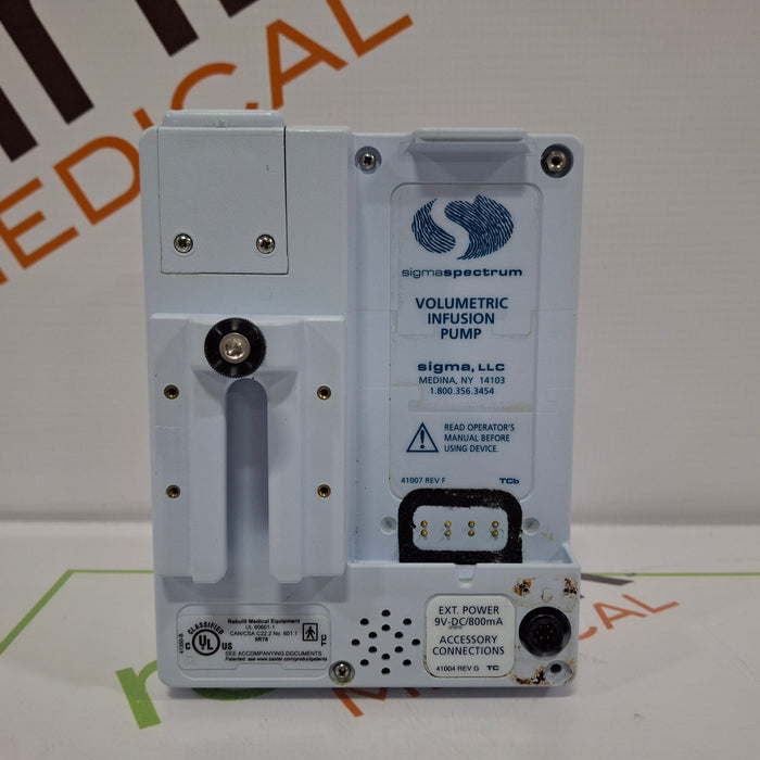 Baxter Sigma Spectrum 6.02.07 without Battery Infusion Pump