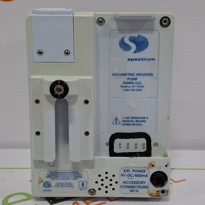 Baxter Sigma Spectrum 6.02.07 without Battery Infusion Pump
