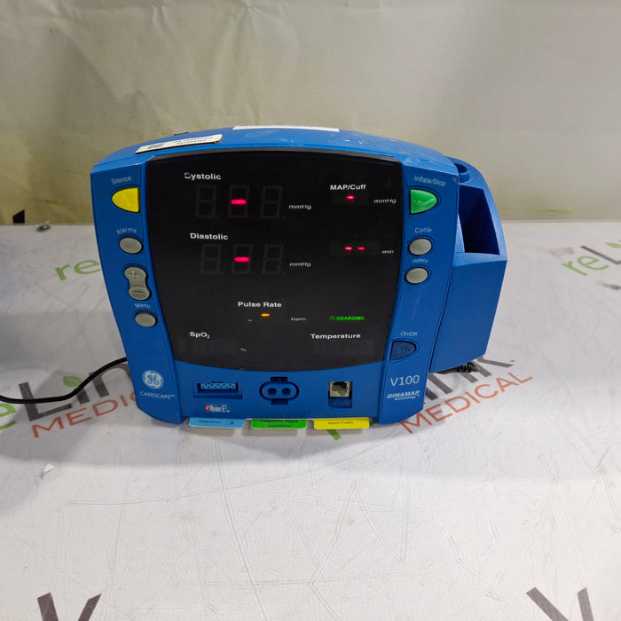 GE Healthcare Dinamap V100 - NIBP, SpO2, Temp Vital Signs Monitor