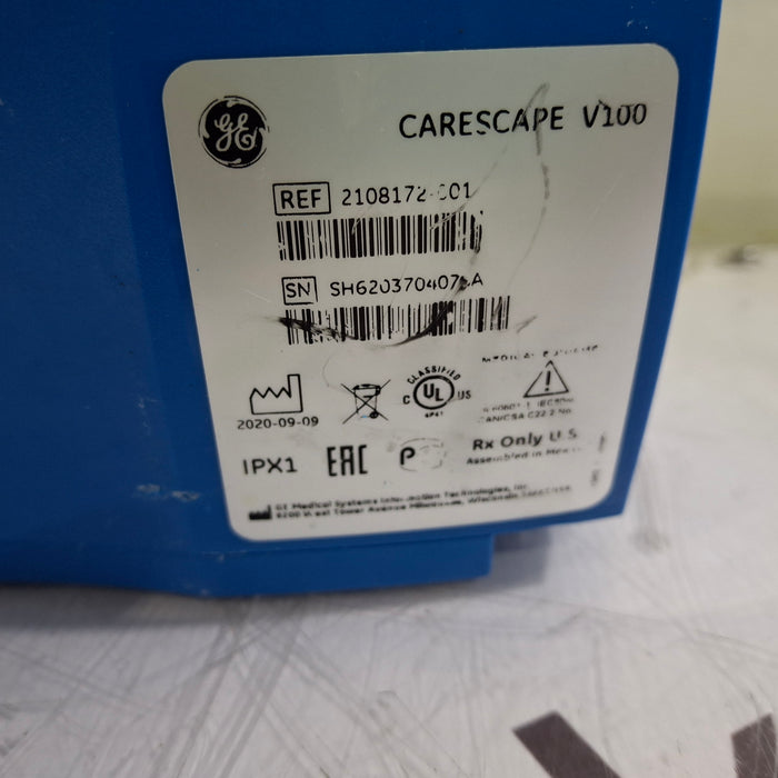 GE Healthcare Dinamap V100 - NIBP, SpO2, Temp Vital Signs Monitor