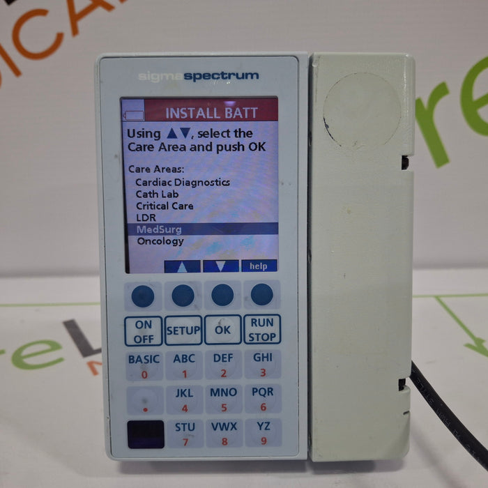 Baxter Sigma Spectrum 6.02.08 without Battery Infusion Pump