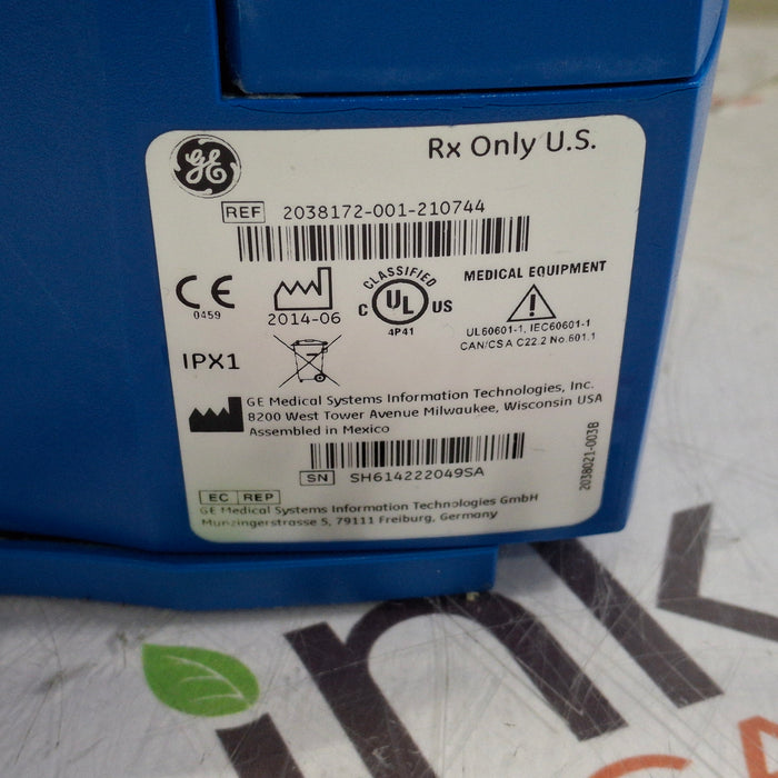GE Healthcare Dinamap V100 - NIBP, SpO2, Temp Vital Signs Monitor