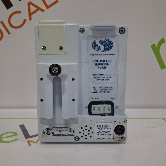 Baxter Sigma Spectrum 6.02.07 without Battery Infusion Pump