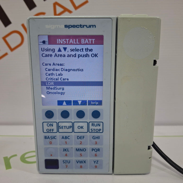 Baxter Sigma Spectrum 6.02.07 without Battery Infusion Pump
