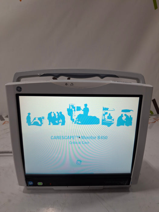 GE Healthcare Carescape B450 Critical Care Patient Monitor