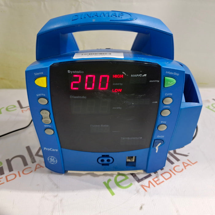 GE Healthcare Dinamap ProCare 200 Patient Monitor