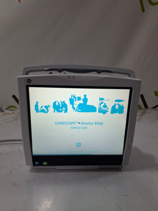 GE Healthcare Carescape B450 Critical Care Patient Monitor