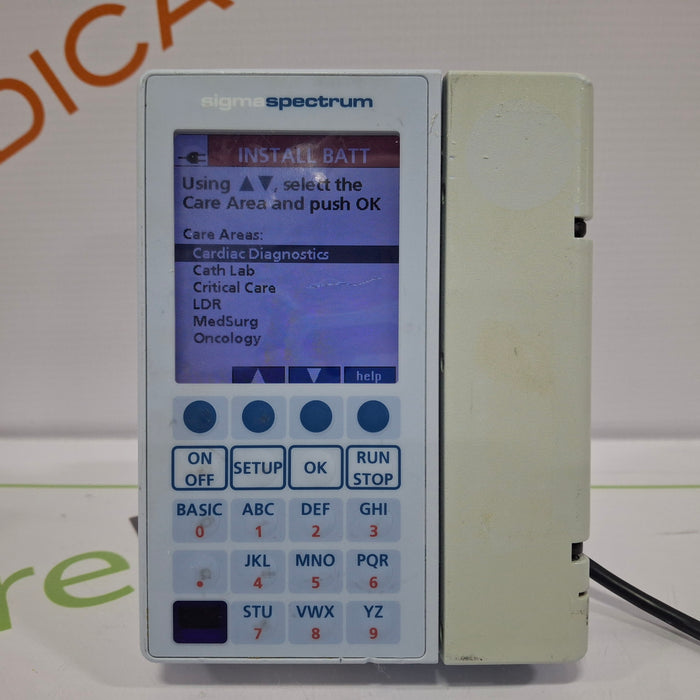 Baxter Sigma Spectrum 6.02.07 without Battery Infusion Pump
