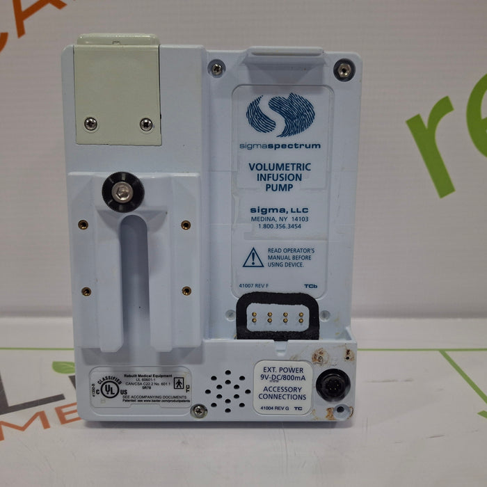 Baxter Baxter Sigma Spectrum 6.02.07 without Battery Infusion Pump Infusion Pump reLink Online