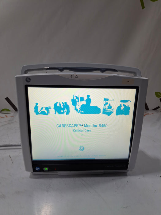GE Healthcare Carescape B450 Critical Care Patient Monitor