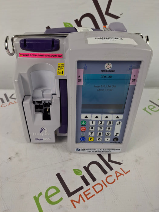 Hospira Hospira / ICU Medical Plum 360 Infusion Pump Infusion Pump reLink Online