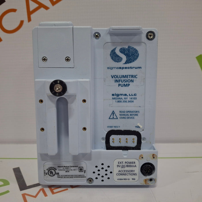 Baxter Sigma Spectrum 6.02.08 without Battery Infusion Pump